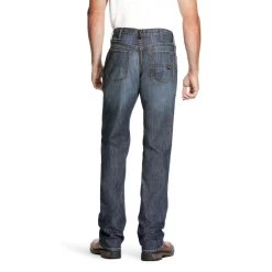 Ariat Work FR: Men's FR M4 10023466 Low Rise Stretch DuraLight Boot Cut Jeans 9 Ariat Work FR: Men's FR M4 10023466 Low Rise Stretch DuraLight Boot Cut Jeans -Work Clothes Discount Store 10023466 back