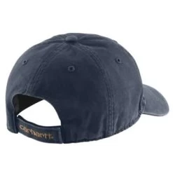 Carhartt Hats: 100289 412 Navy Cotton Canvas Odessa Cap