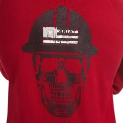 Ariat Rebar Shirts: Men's 10037655 Rio Red Cotton Strong Roughneck Graphic Long Sleeve T-Shirt 7 Ariat Rebar Shirts: Men's 10037655 Rio Red Cotton Strong Roughneck Graphic Long Sleeve T-Shirt -Work Clothes Discount Store 10037655 3