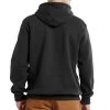 Carhartt Sweatshirts: Men's 100615 001 Black Paxton Rain Defender Hooded Sweatshirt -Work Clothes Discount Store 100615001 avb mf18