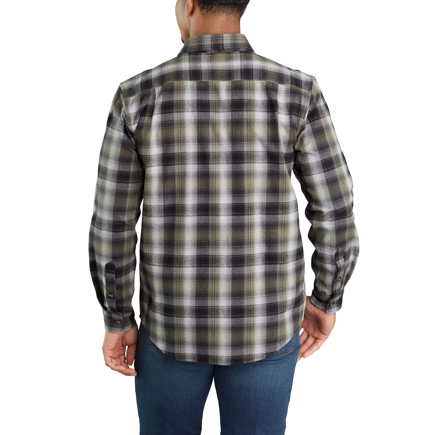 Carhartt Workwear: Men's 103822 001 Hubbard Flannel LS Shirt 3 Carhartt Workwear: Men's 103822 001 Hubbard Flannel LS Shirt