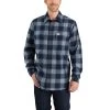 Carhartt Workwear: Men's 103822 437 Hubbard Flannel LS Shirt 2 Carhartt Workwear: Men's 103822 437 Hubbard Flannel LS Shirt -Work Clothes Discount Store 103822437