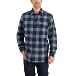 Carhartt Workwear: Men's 103822 437 Hubbard Flannel LS Shirt