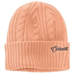 Carhartt Hats: Women's 104397 Q20 Sunset Rib Knit Fisherman Beanie