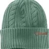 Carhartt Hats: Women's 104397 G30 Green Bay Rib Knit Fisherman Beanie -Work Clothes Discount Store 104397g30