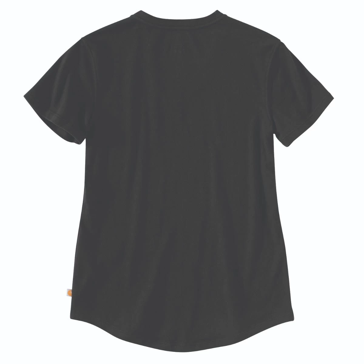 Carhartt Shirts: Women's 104406 N04 Black Relaxed Fit V Neck Short Sleeve T-Shirt 3 Carhartt Shirts: Women's 104406 N04 Black Relaxed Fit V Neck Short Sleeve T-Shirt