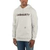 Carhartt Sweatshirts: Men's 105193 W03 Malt Loose Fit Midweight Logo Graphic Sweatshirt 1 Carhartt Sweatshirts: Men's 105193 W03 Malt Loose Fit Midweight Logo Graphic Sweatshirt -Work Clothes Discount Store 105193 w03