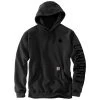 Carhartt Sweatshirts: Men's 105940 BLK Black Loose Fit Rain Defender C Graphic Logo Sweatshirt 1 Carhartt Sweatshirts: Men's 105940 BLK Black Loose Fit Rain Defender C Graphic Logo Sweatshirt -Work Clothes Discount Store 105940 blk mf23 e