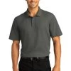 Port Authority Shirts: Men's K810 SGY Storm Grey SuperPro React Polo Shirt 1 Port Authority Shirts: Men's K810 SGY Storm Grey SuperPro React Polo Shirt -Work Clothes Discount Store 10871 stormgrey 1 k810stormgreymodelfront 337w