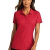 Port Authority Shirts: Women's LK810 RRD Rich Red SuperPro React Polo Shirt 2 Port Authority Shirts: Women's LK810 RRD Rich Red SuperPro React Polo Shirt -Work Clothes Discount Store 10874 richred 1 lk810richredmodelfront 337w