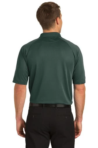 Port Authority Shirts: Men's K525 DGN Moisture-Wicking Dry Zone Dark Green Ottoman Polo Shirt 6 Port Authority Shirts: Men's K525 DGN Moisture-Wicking Dry Zone Dark Green Ottoman Polo Shirt - Image 4
