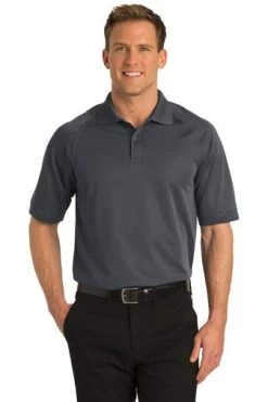 Port Authority Shirts: Men's K525 IGY Iron Grey Dry Zone Ottoman Polo