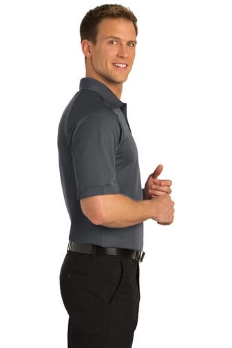 Port Authority Shirts: Men's K525 IGY Iron Grey Dry Zone Ottoman Polo 5 Port Authority Shirts: Men's K525 IGY Iron Grey Dry Zone Ottoman Polo - Image 3