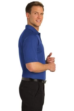 Port Authority Shirts: Men's K525 Royal Dry Zone Ottoman Polo -Work Clothes Discount Store 1313 royal 3 k525royalmodelside2 1200w