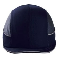 Ergodyne Caps: Men's 8950 Navy Skullerz Micro Brim Bump Cap -Work Clothes Discount Store 14803 8950 bump cap micro navy front