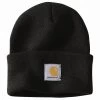 Carhartt A18 BLK Black Acrylic Watch Cap -Work Clothes Discount Store 157478