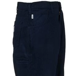 Carhartt Jeans: Men's Navy Flame-Resistant Loose Fit Canvas Jeans FRB159 DNY -Work Clothes Discount Store 2012 09 19 12.26.22