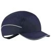Ergodyne Caps: Men's 8965 Navy Skullerz Short Brim W/ LED Lighting Bump Cap -Work Clothes Discount Store 23338 8955 lightweight bump cap with led light navy short 3q