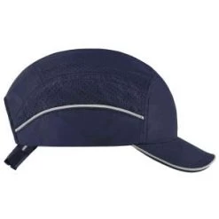 Ergodyne Caps: Men's 8965 Navy Skullerz Short Brim W/ LED Lighting Bump Cap 9 Ergodyne Caps: Men's 8965 Navy Skullerz Short Brim W/ LED Lighting Bump Cap -Work Clothes Discount Store 23338 8955 lightweight bump cap with led light navy short profile