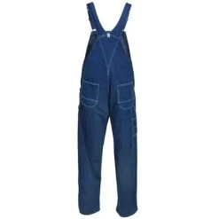 Key Overalls: Men's Denim Cotton 272 42 Bib Work Overalls