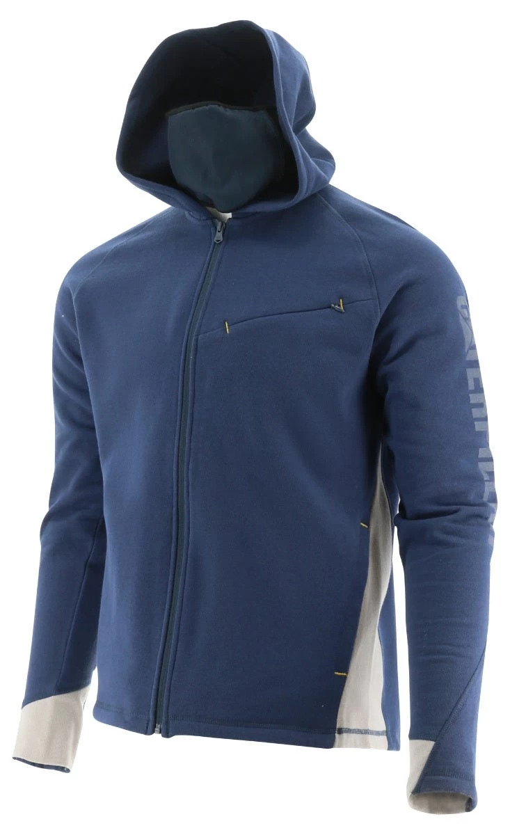CAT Apparel: Men's 2910489 10118 Detroit Blue Viraloff Hooded Sweatshirt 6 CAT Apparel: Men's 2910489 10118 Detroit Blue Viraloff Hooded Sweatshirt - Image 4