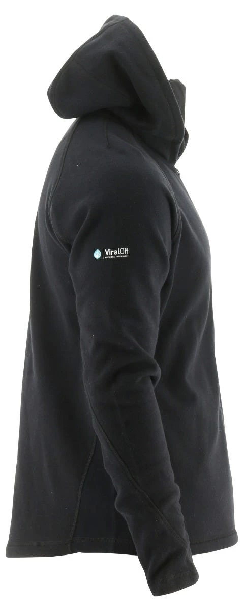 CAT Apparel: Men's 2910489 10121 Pitch Black Viraloff Hooded Sweatshirt 8 CAT Apparel: Men's 2910489 10121 Pitch Black Viraloff Hooded Sweatshirt - Image 6