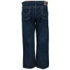 Wrangler Jeans: Men's Dark Blue 31000 UN Rugged Wear Relaxed Straight Fit Jeans