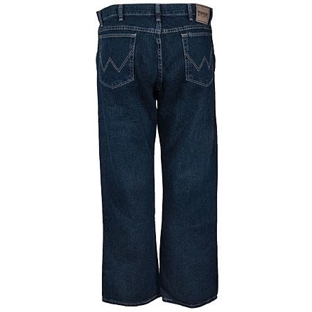 Wrangler Jeans: Men's Dark Blue 31000 UN Rugged Wear Relaxed Straight Fit Jeans 3 Wrangler Jeans: Men's Dark Blue 31000 UN Rugged Wear Relaxed Straight Fit Jeans