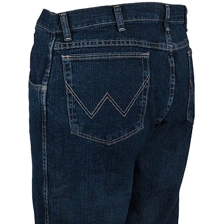 Wrangler Jeans: Men's Dark Blue 31000 UN Rugged Wear Relaxed Straight Fit Jeans 5 Wrangler Jeans: Men's Dark Blue 31000 UN Rugged Wear Relaxed Straight Fit Jeans - Image 3
