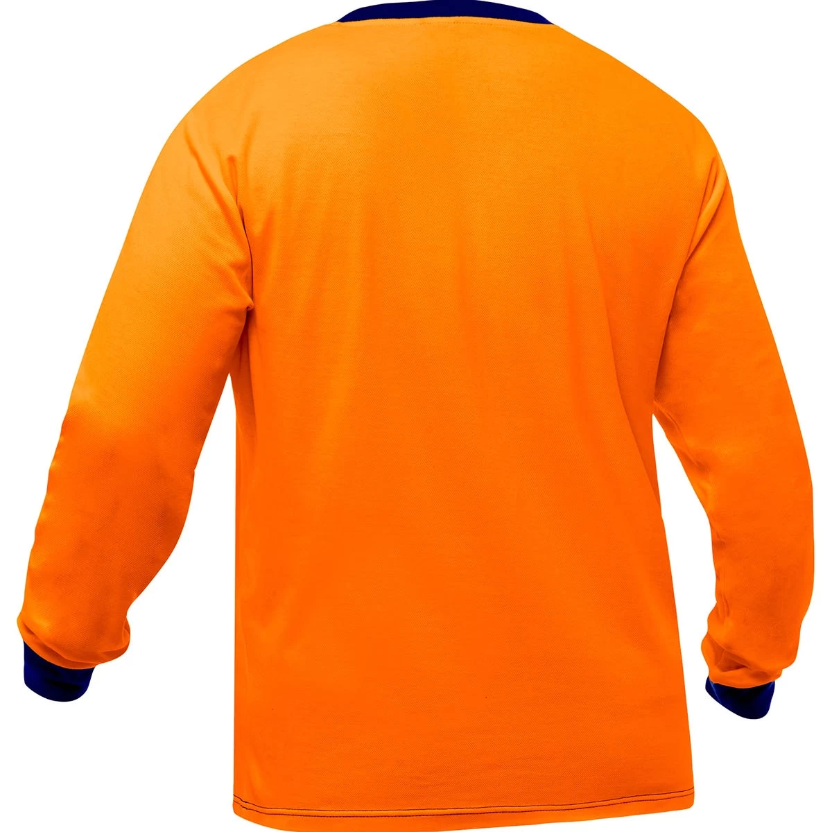 Bisley By PIP Shirts: Men's 310M6118 O Orange High Vis Non-ANSI Long Sleeve Work Shirt 4 Bisley By PIP Shirts: Men's 310M6118 O Orange High Vis Non-ANSI Long Sleeve Work Shirt - Image 2