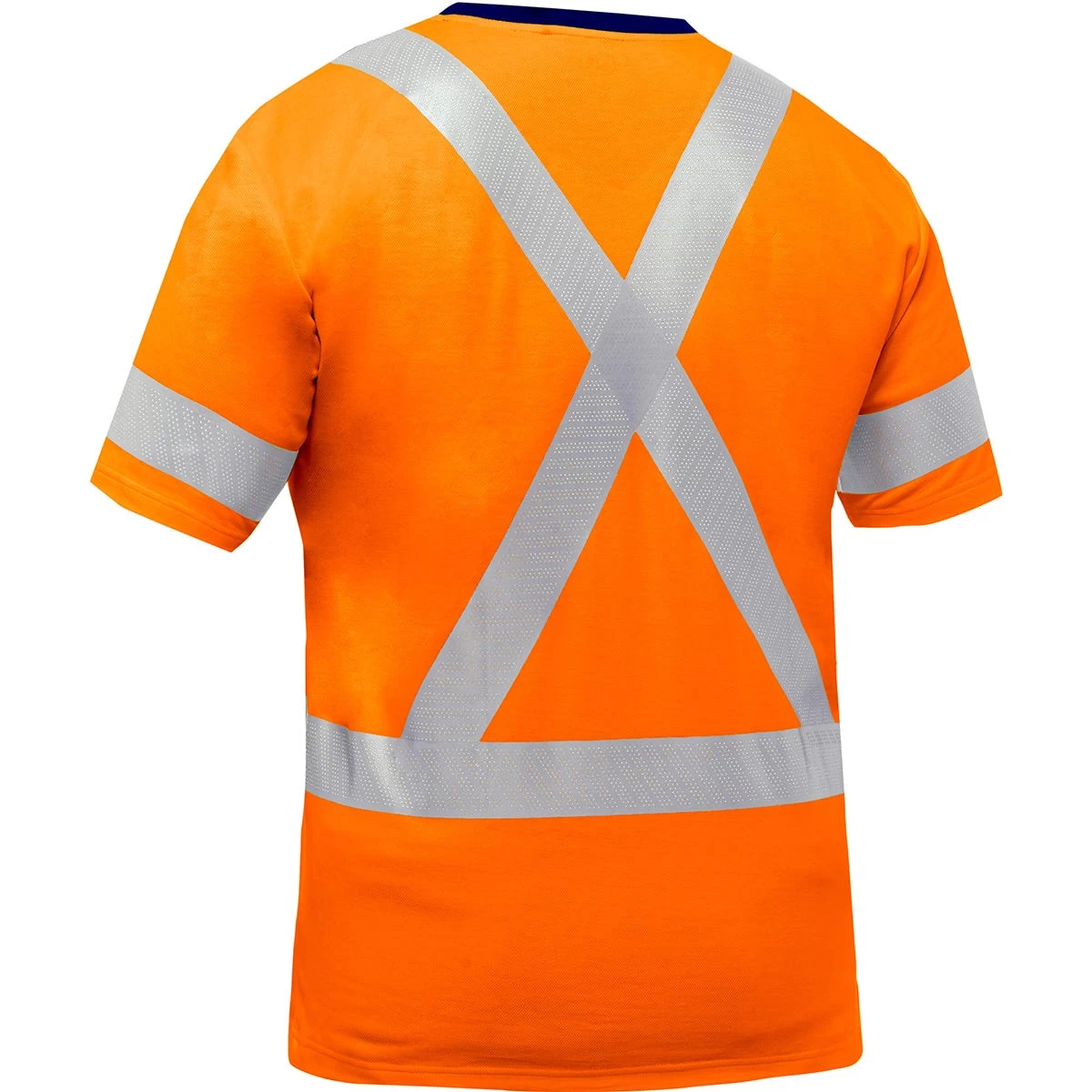 Bisley By PIP Shirts: Men's 313M1118X O Orange ANSI Type R Class 3 X-Back Short Sleeve Shirt 4 Bisley By PIP Shirts: Men's 313M1118X O Orange ANSI Type R Class 3 X-Back Short Sleeve Shirt - Image 2