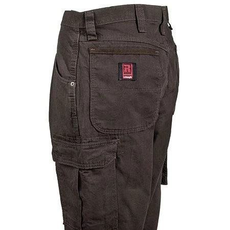 Wrangler Riggs Pants: Men's Dark Brown 3W060 DB Ripstop Ranger Pants 4 Wrangler Riggs Pants: Men's Dark Brown 3W060 DB Ripstop Ranger Pants - Image 3