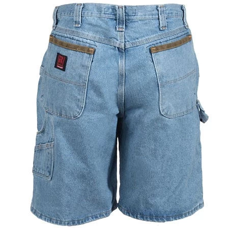 Wrangler Riggs Shorts: Men's Vintage Indigo 3W320 VI Denim Carpenter Shorts 6 Wrangler Riggs Shorts: Men's Vintage Indigo 3W320 VI Denim Carpenter Shorts - Image 4