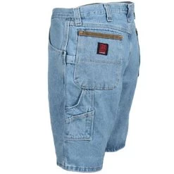 Wrangler Riggs Shorts: Men's Vintage Indigo 3W320 VI Denim Carpenter Shorts 8 Wrangler Riggs Shorts: Men's Vintage Indigo 3W320 VI Denim Carpenter Shorts -Work Clothes Discount Store 3w320vi wranglerl 01