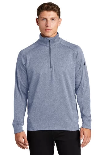 Sport-Tek Sweatshirts: Men's F247 GRY Grey Heather Tech Fleece 1/4-Zip Pullover 3 Sport-Tek Sweatshirts: Men's F247 GRY Grey Heather Tech Fleece 1/4-Zip Pullover
