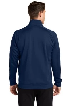 Sport-Tek Sweatshirts: Men's F247 NVY True Navy Tech Fleece 1/4-Zip Pullover 9 Sport-Tek Sweatshirts: Men's F247 NVY True Navy Tech Fleece 1/4-Zip Pullover -Work Clothes Discount Store 4718 truenavy 2 f247truenavymodelback1 337w