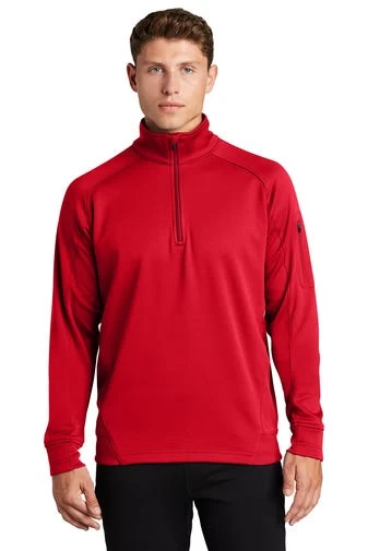 Sport-Tek Sweatshirts: Men's F247 RED True Red Tech Fleece 1/4-Zip Pullover 3 Sport-Tek Sweatshirts: Men's F247 RED True Red Tech Fleece 1/4-Zip Pullover