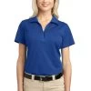 Port Authority Shirts: Women's L527 BR Bright Royal Ladies Tech Pique Polo -Work Clothes Discount Store 4725 brightroyal 1 l527brightroyalmodelfront 1200w 1