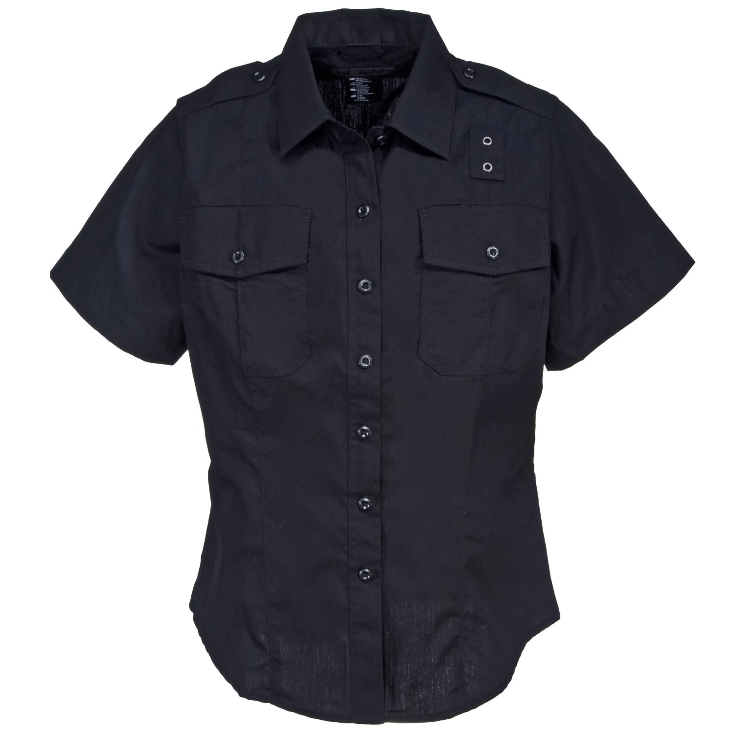 5.11 Tactical Shirts: Women's Twill 61158 750 Midnight Navy Short Sleeve Shirt 4 5.11 Tactical Shirts: Women's Twill 61158 750 Midnight Navy Short Sleeve Shirt - Image 2