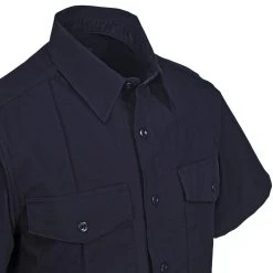5.11 Tactical Shirts: Men's 71037 750 Midnight Navy Class A FlexTac Stryke Short Sleeve Shirt