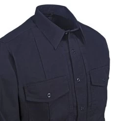 5.11 Tactical Shirts: Men's 72366 750 Midnight Navy Class B Stain-Resistant PDU Long Sleeve Shirt