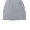 New Era Hats: Men's NE900 GY Grey Knit Beanie -Work Clothes Discount Store 6504 grey 1 ne900greyfront 337w