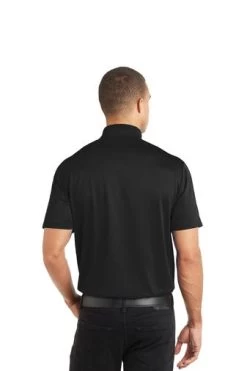 Port Authority Shirts: Men's K569 BLK Black Diamond Jacquard Polo 9 Port Authority Shirts: Men's K569 BLK Black Diamond Jacquard Polo -Work Clothes Discount Store 6589 black 2 k569blackmodelback 337w