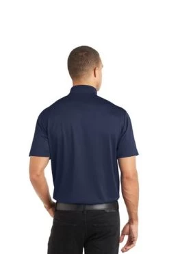 Port Authority Shirts: Men's K569 TN True Navy Diamond Jacquard Polo 9 Port Authority Shirts: Men's K569 TN True Navy Diamond Jacquard Polo -Work Clothes Discount Store 6589 truenavy 2 k569truenavymodelback 337w