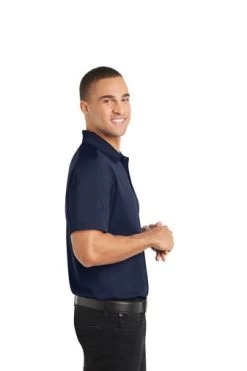 Port Authority Shirts: Men's K569 TN True Navy Diamond Jacquard Polo 8 Port Authority Shirts: Men's K569 TN True Navy Diamond Jacquard Polo -Work Clothes Discount Store 6589 truenavy 3 k569truenavymodelside 337w