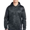 Sport-Teck Sweatshirts: Men's ST240 DSG Dark Smoke Grey Sport-Wick CamoHex Fleece Hooded Pullover 2 Sport-Teck Sweatshirts: Men's ST240 DSG Dark Smoke Grey Sport-Wick CamoHex Fleece Hooded Pullover -Work Clothes Discount Store 6647 dksmkgy 1 st240dksmkgymodelfront1 337w
