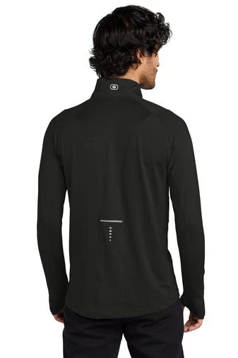 Ogio Shirts: Men's OE335 BLK Black Endurance Nexus 1/4-Zip Pullover 5 Ogio Shirts: Men's OE335 BLK Black Endurance Nexus 1/4-Zip Pullover - Image 3