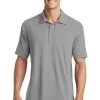 Port Authority Shirts: Men's K568 FG Frost Grey Cotton Touch Performance Polo -Work Clothes Discount Store 6673 frostgrey 1 k568frostgreymodelfront 1200w