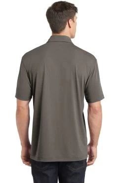 Port Authority Shirts: Men's K568 GS Grey Smoke Cotton Touch Performance Polo -Work Clothes Discount Store 6673 greysmoke 2 k568greysmokemodelbacksmoke 1200w