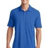 Port Authority Shirts: Men's K568 SB Strong Blue Cotton Touch Performance Polo -Work Clothes Discount Store 6673 strongblue 1 k568strongbluemodelfront 1200w